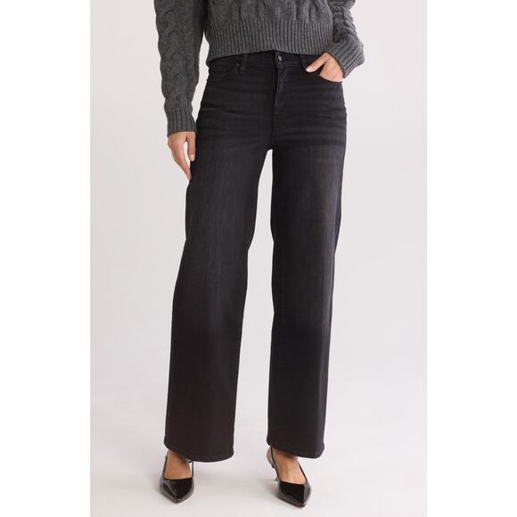 Frame Denim Denim - FRAME Le Slim Palazzo Wide Leg Cotton Jeans - 26